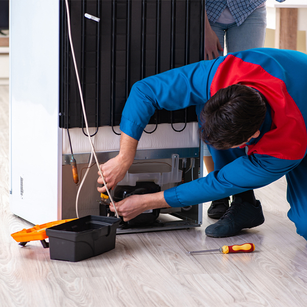 how much do you charge for refrigerator repair services in Grace